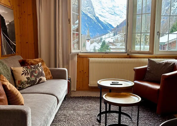Apartman The Best Valley View-Swiss Charm-Free Parking Lauterbrunnen