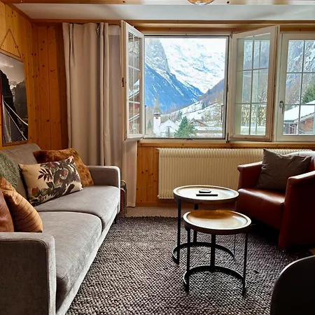 Apartment World-famous Valley View King Bed & Laundry Lauterbrunnen