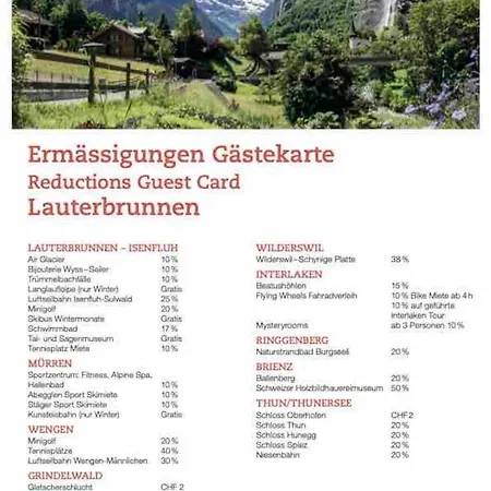 World-famous Valley View King Bed & Laundry * Лаутербруннен